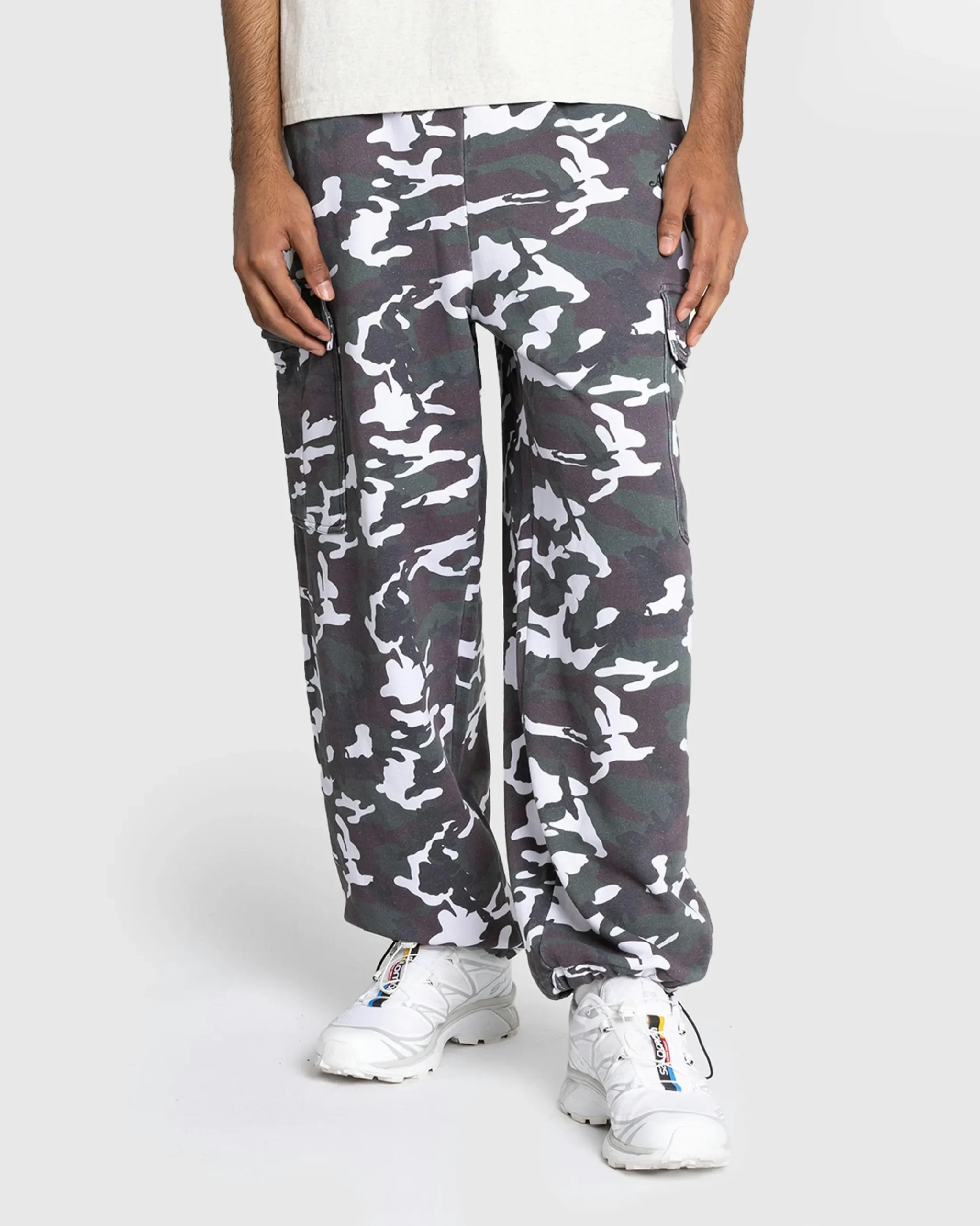 Best Awake NY Cargo Sweatpant Green Camo greencamo
