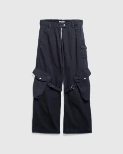Sale Acne Studios Cargo Trousers Charcoal Grey charcoalgrey