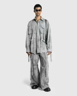 Flash Sale Acne Studios Cargo Trousers Mid Grey midgrey