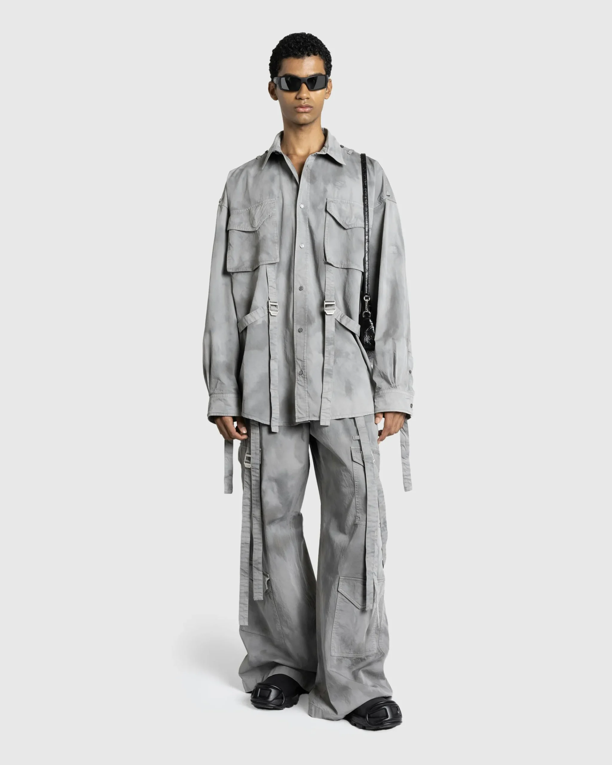 Flash Sale Acne Studios Cargo Trousers Mid Grey midgrey