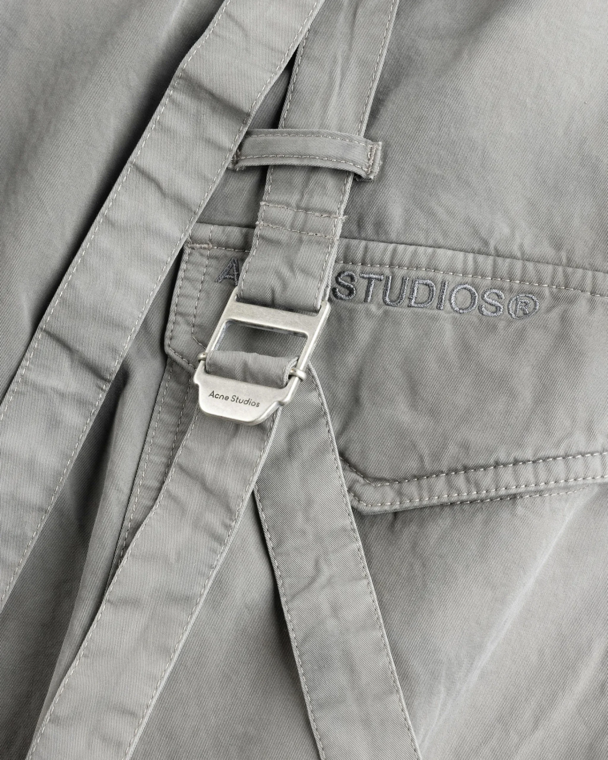 Flash Sale Acne Studios Cargo Trousers Mid Grey midgrey