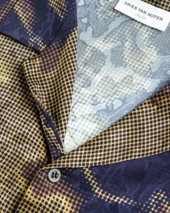 Fashion Dries van Noten Carltone Shirt brown