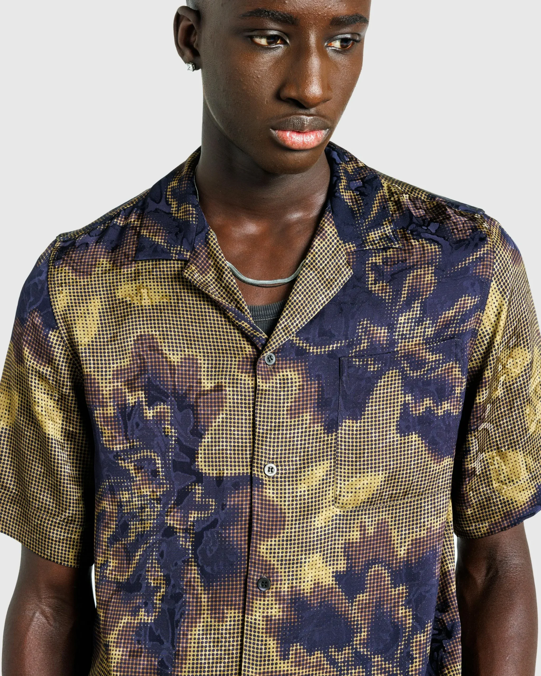 Fashion Dries van Noten Carltone Shirt brown
