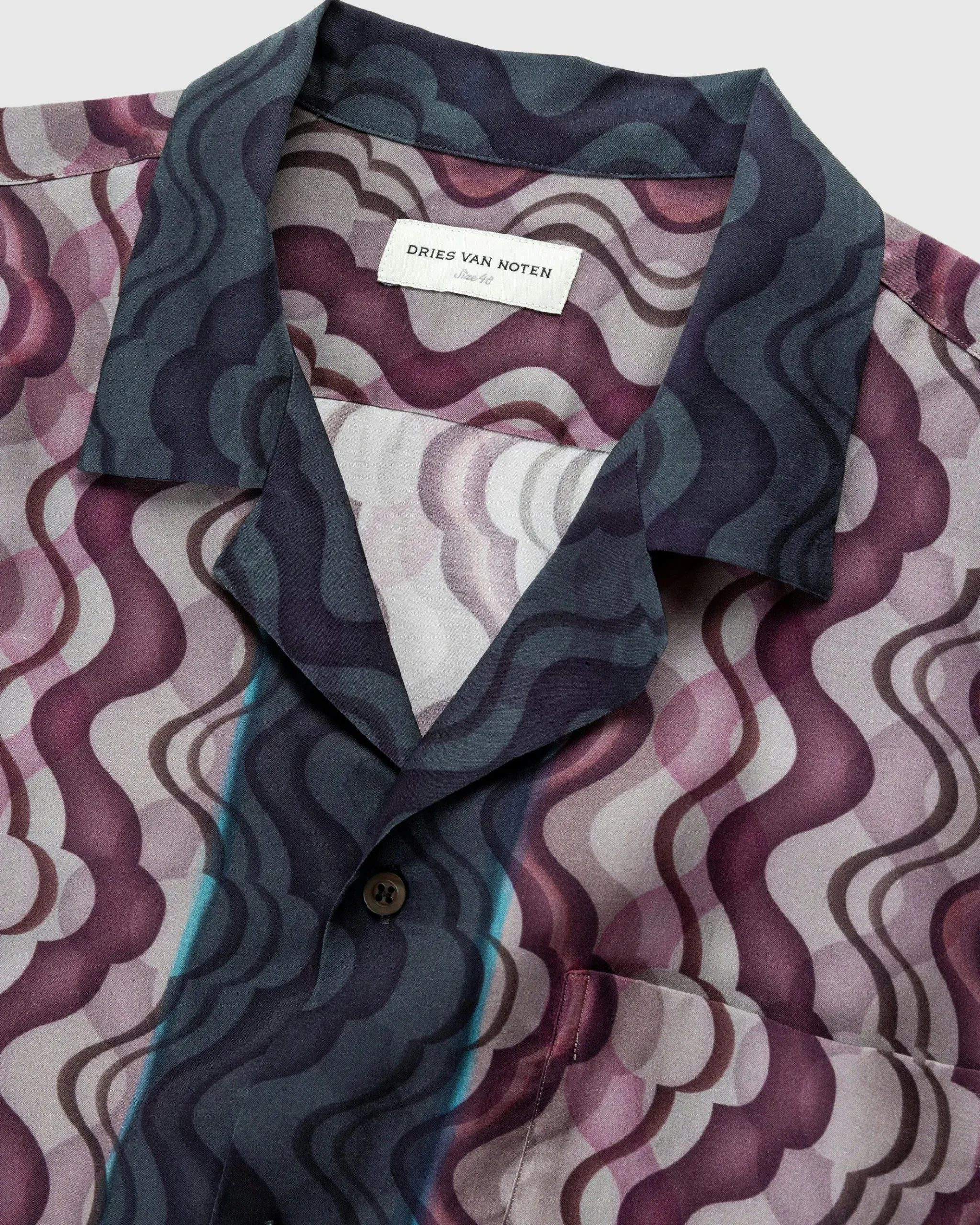 Sale Dries van Noten Carltone Shirt purple