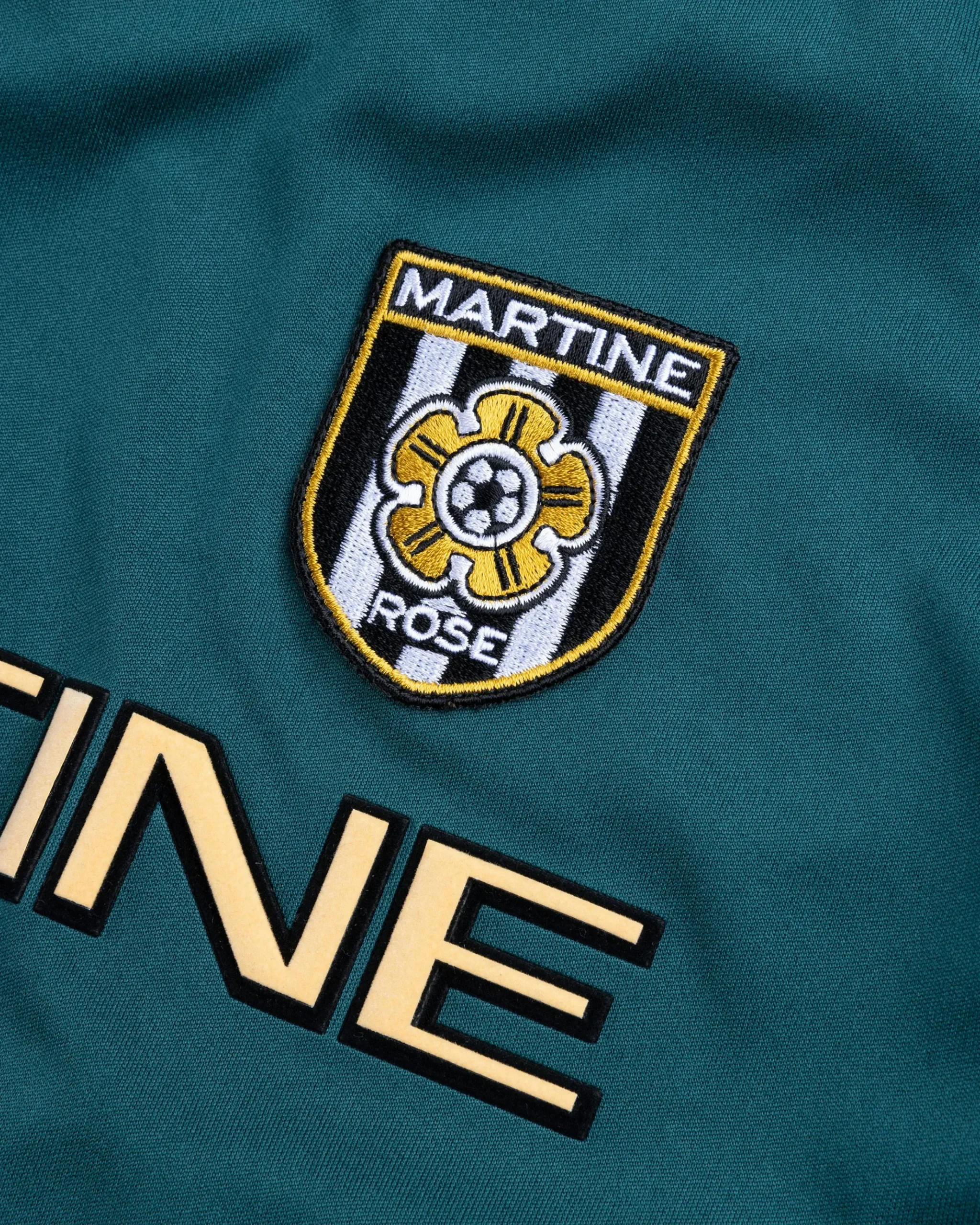 Fashion Martine Rose Celebration Football Top green