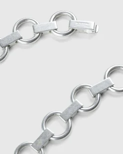 Outlet Jil Sander Chain Link Necklace silver