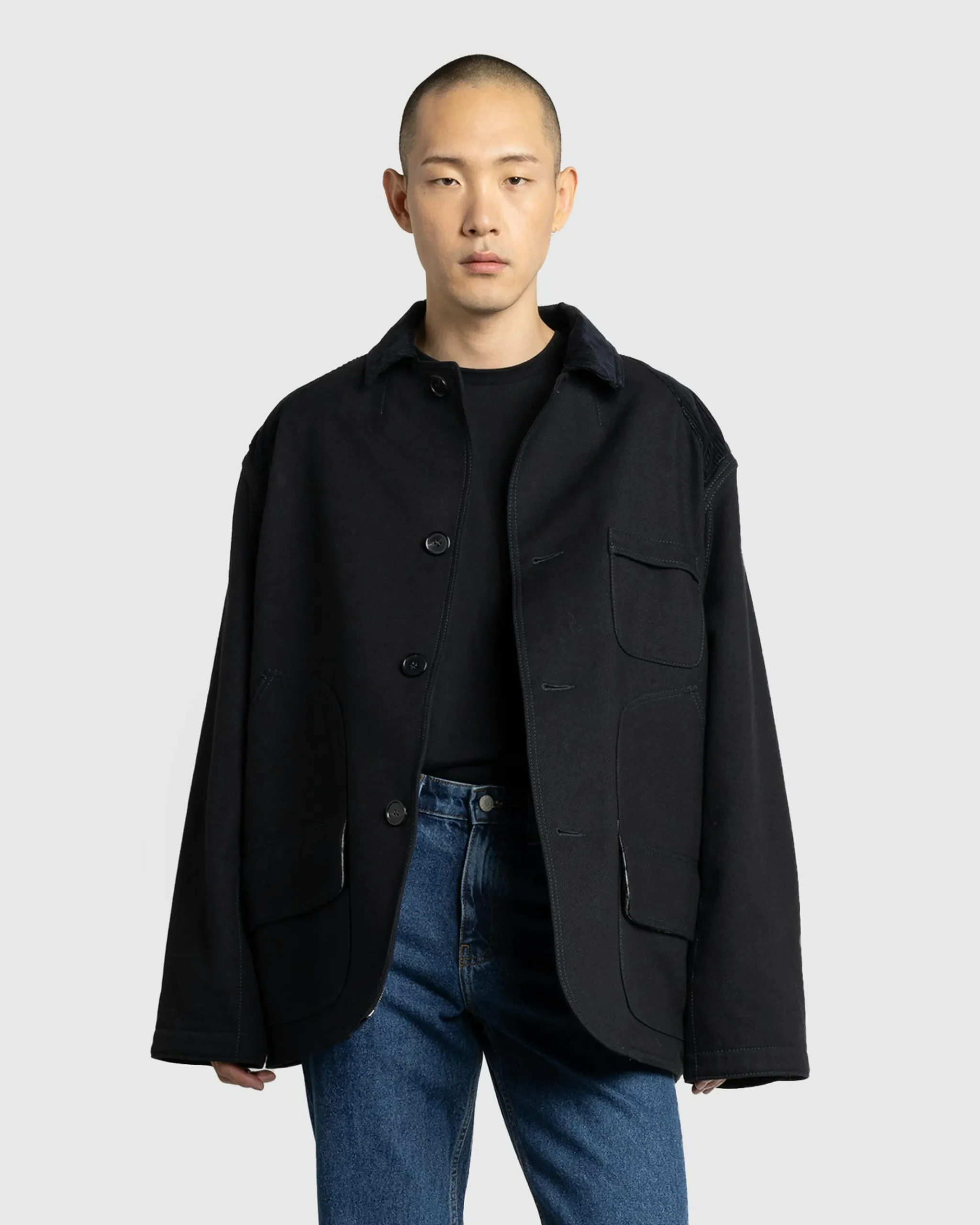 Online Maison Margiela Check Pattern Coat black