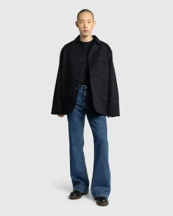 Online Maison Margiela Check Pattern Coat black