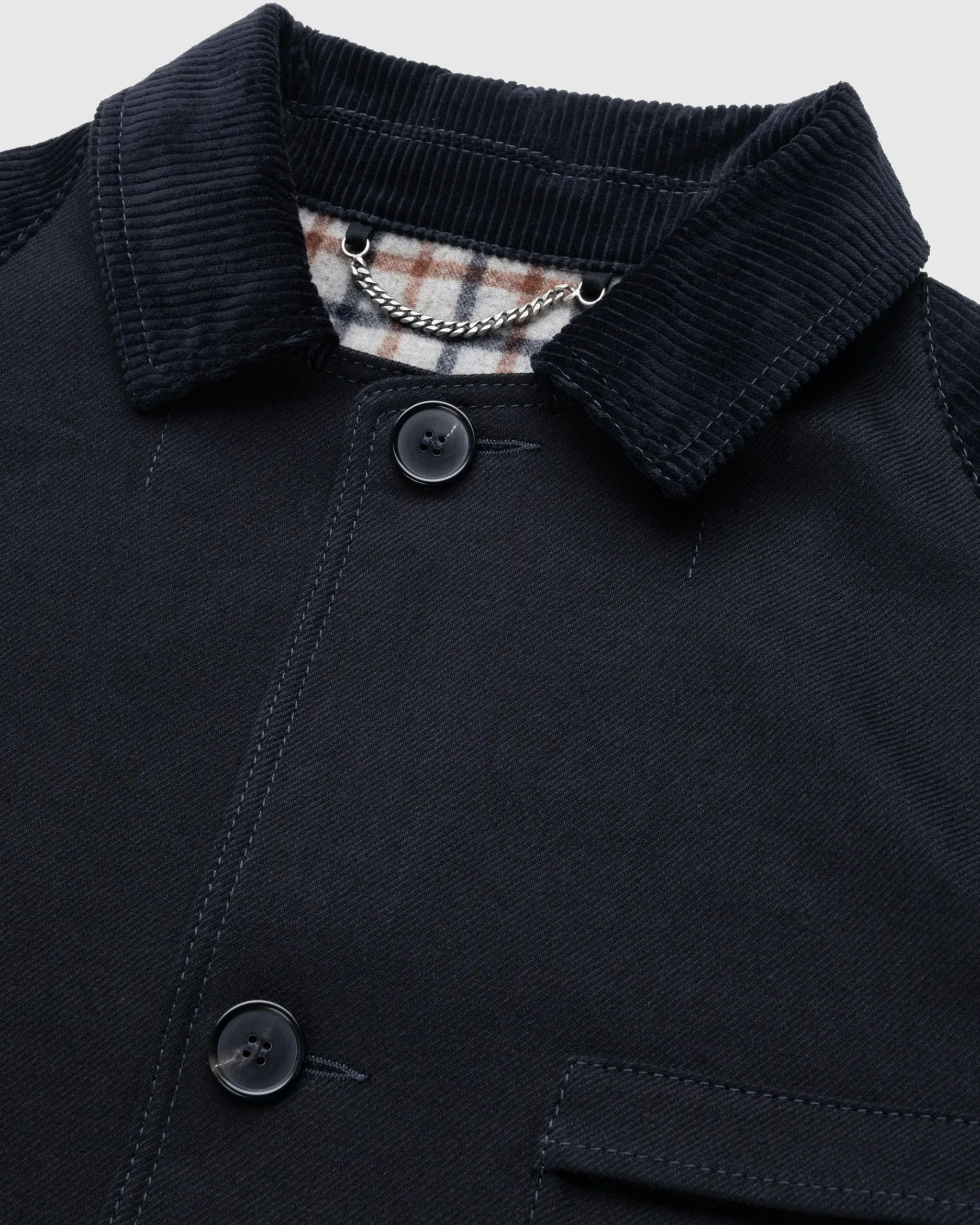 Online Maison Margiela Check Pattern Coat black