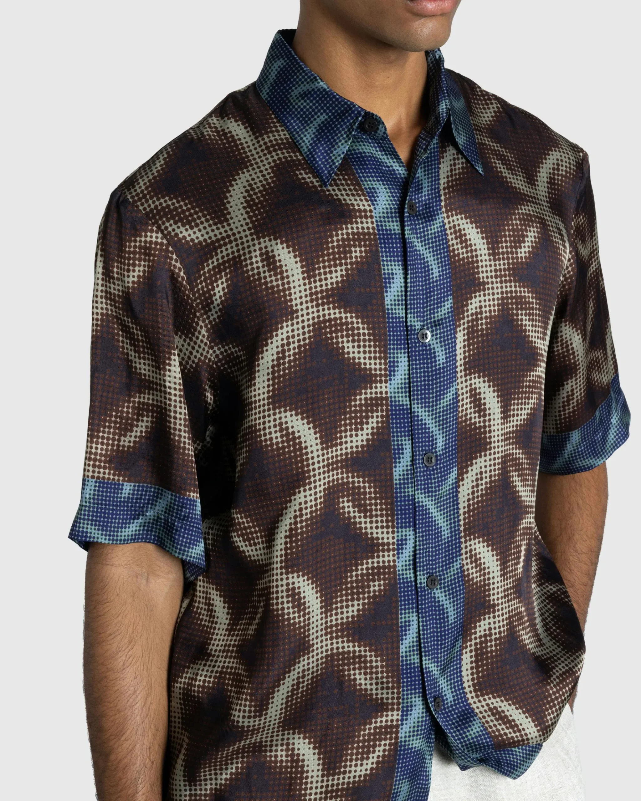 Sale Dries van Noten Clasen Shirt Dessin A dessina