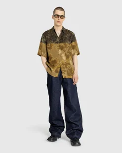 Shop Dries van Noten Clasen Short-Sleeve Shirt Dessin C dessinc