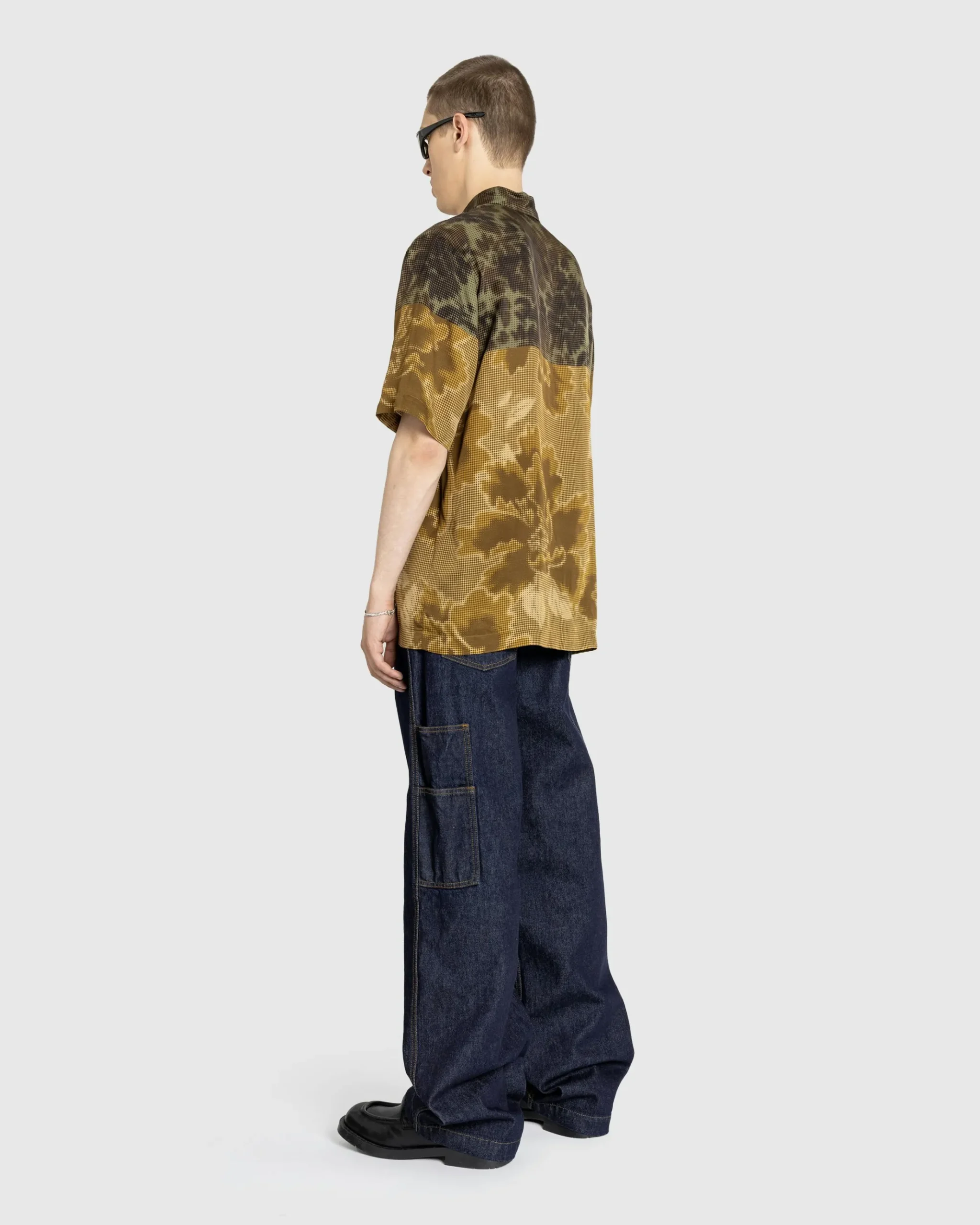 Shop Dries van Noten Clasen Short-Sleeve Shirt Dessin C dessinc