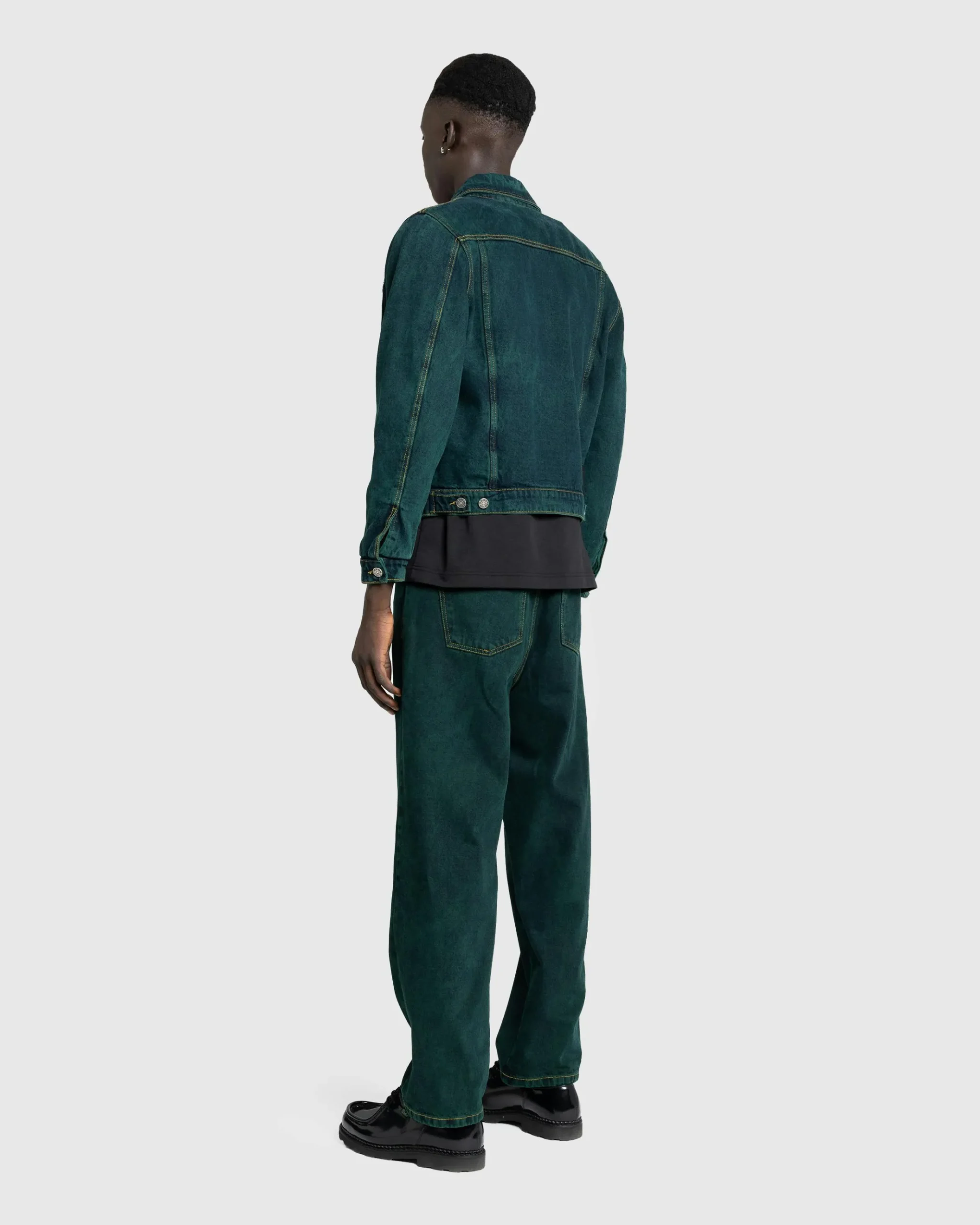 Best Sale Rassvet Classic Denim Pants Woven green
