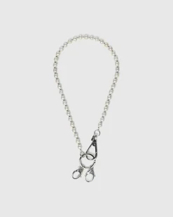 New Hatton Labs Classic Freshwater Pearl Keychain natural