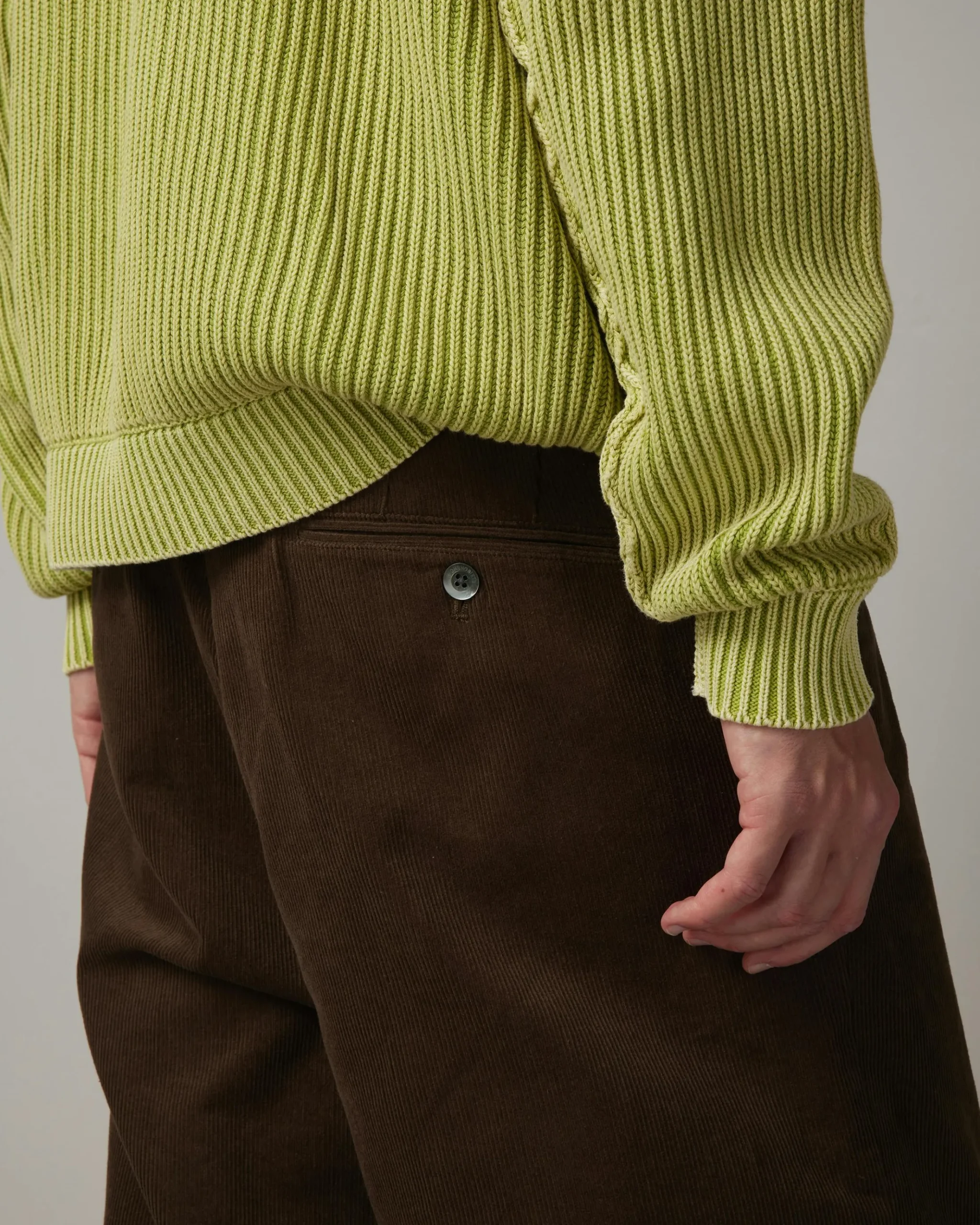 Online Highsnobiety HS05 Cord Pleated Dress Pants brown