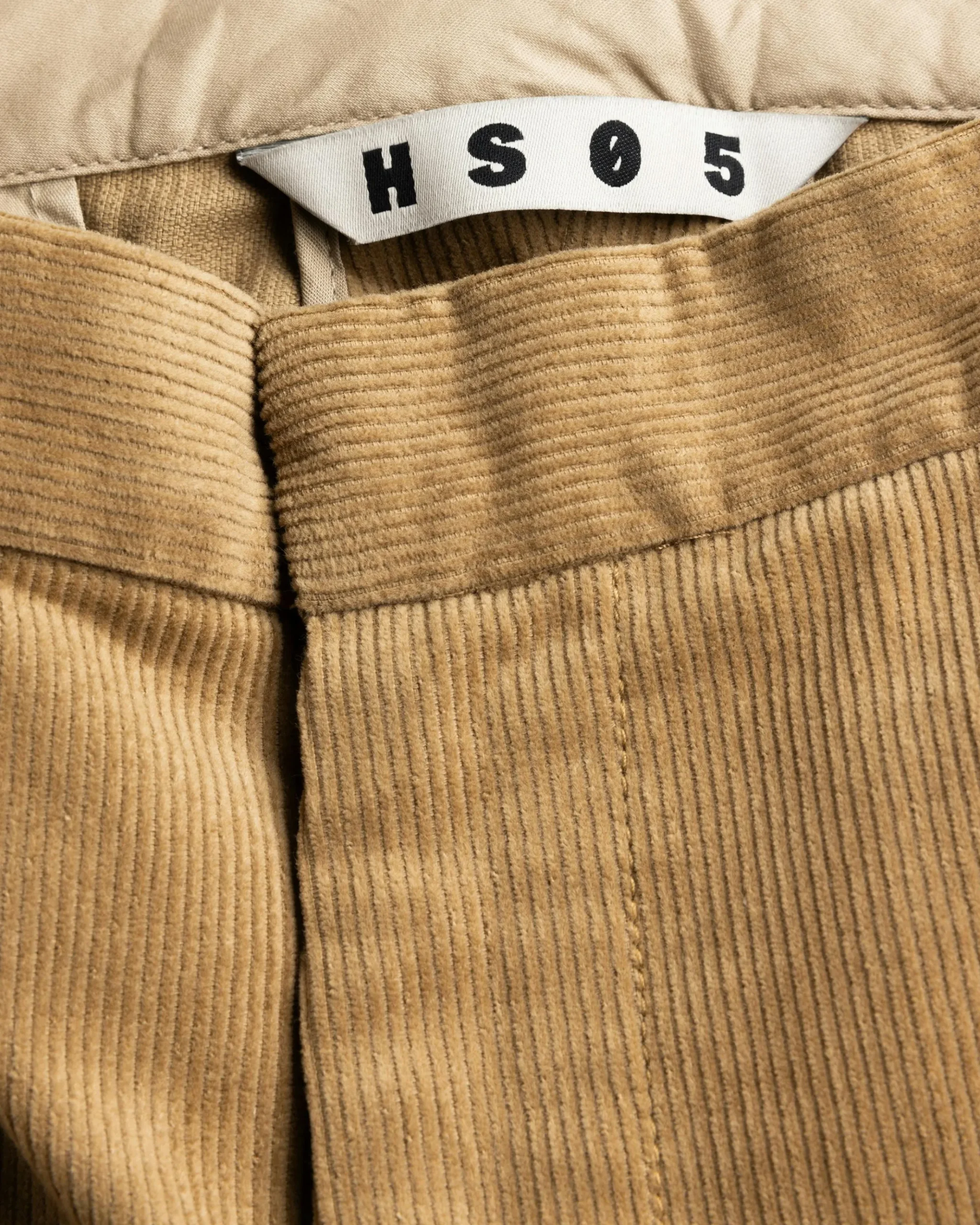 New Highsnobiety HS05 Cord Pleated Dress Pants Beige unavailable