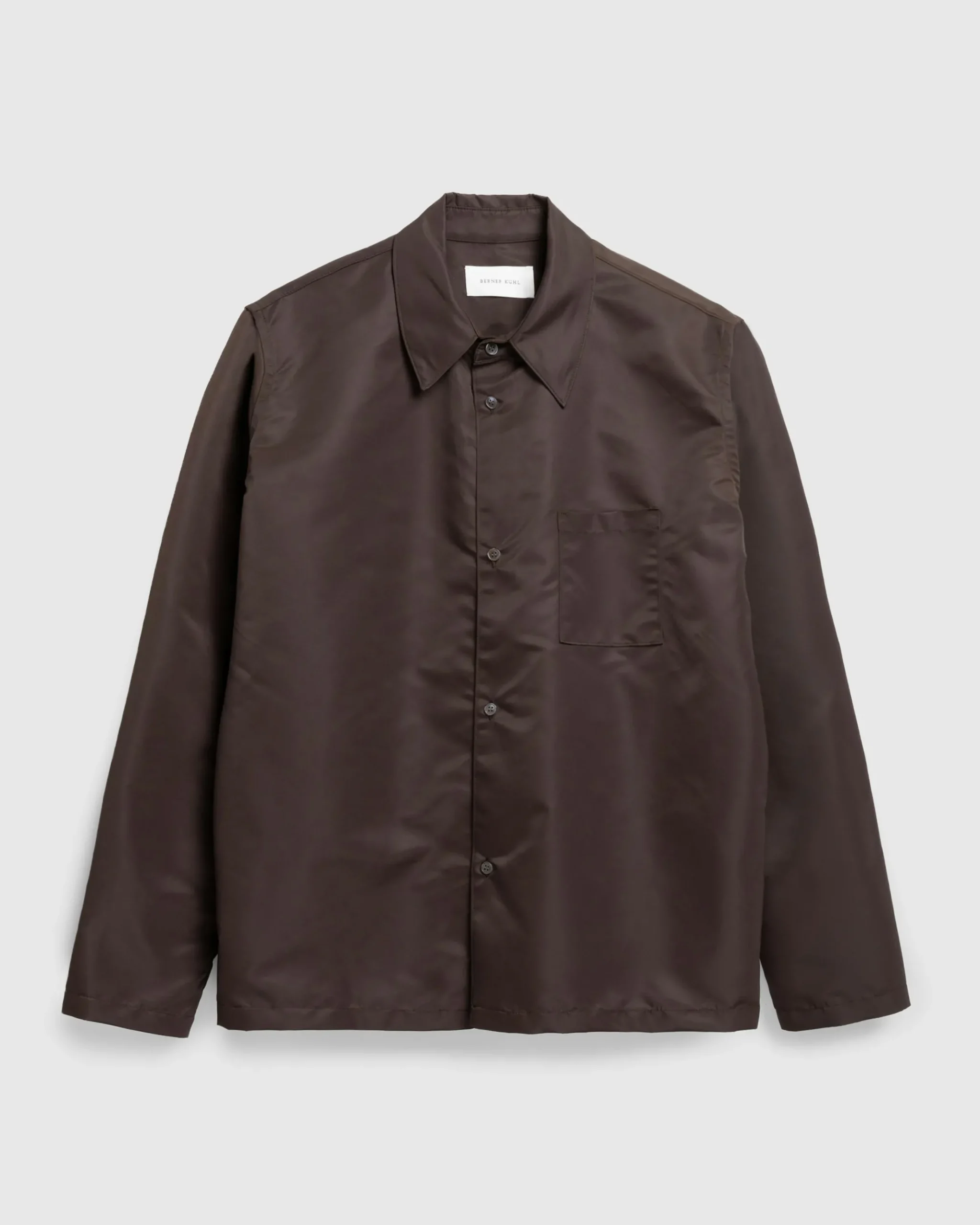Outlet Berner Kühl Cordial Shirt Sonar chocolate