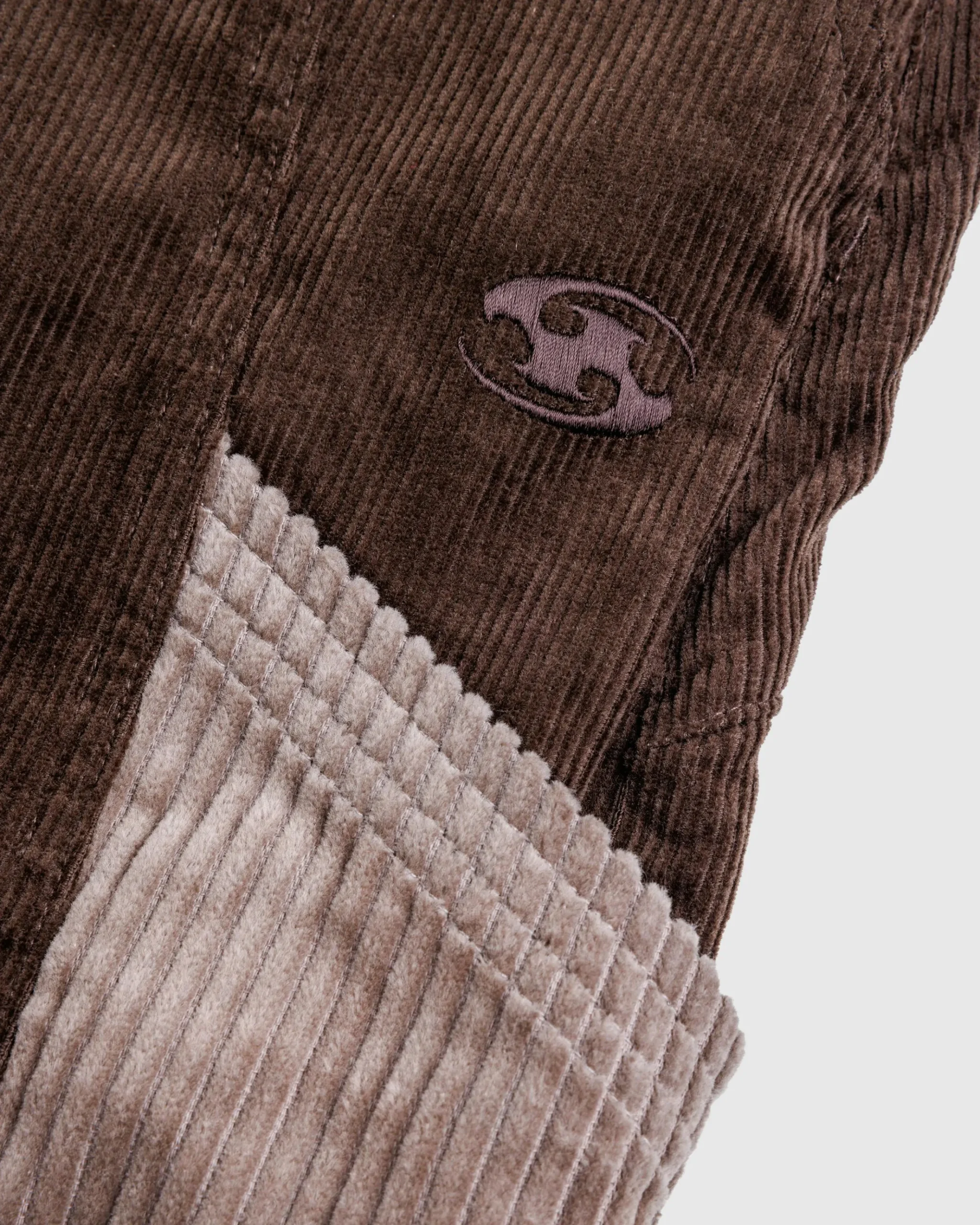 Fashion San San Gear Corduroy Pocket Pants brown
