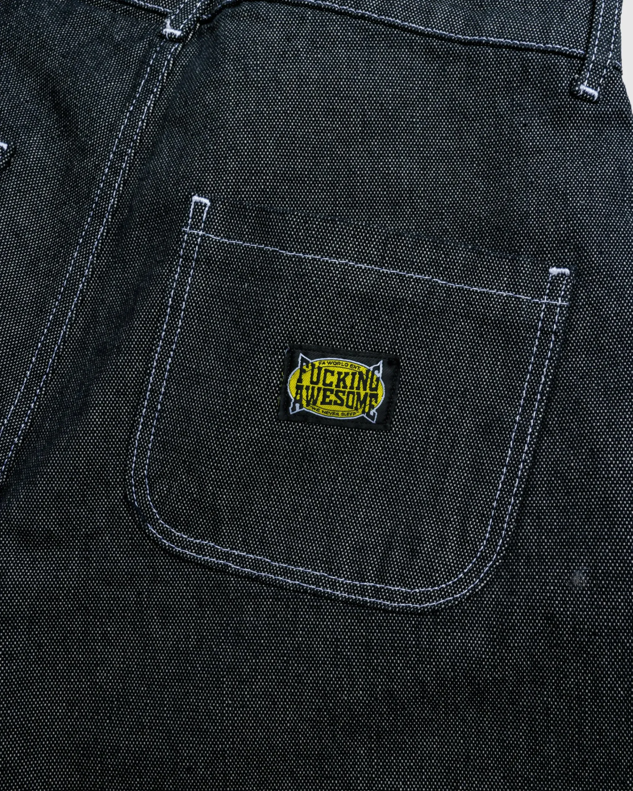 Store Fucking Awesome Cotton Canvas Double Knee Pant salt/pepper