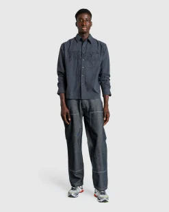 Store Fucking Awesome Cotton Canvas Double Knee Pant salt/pepper
