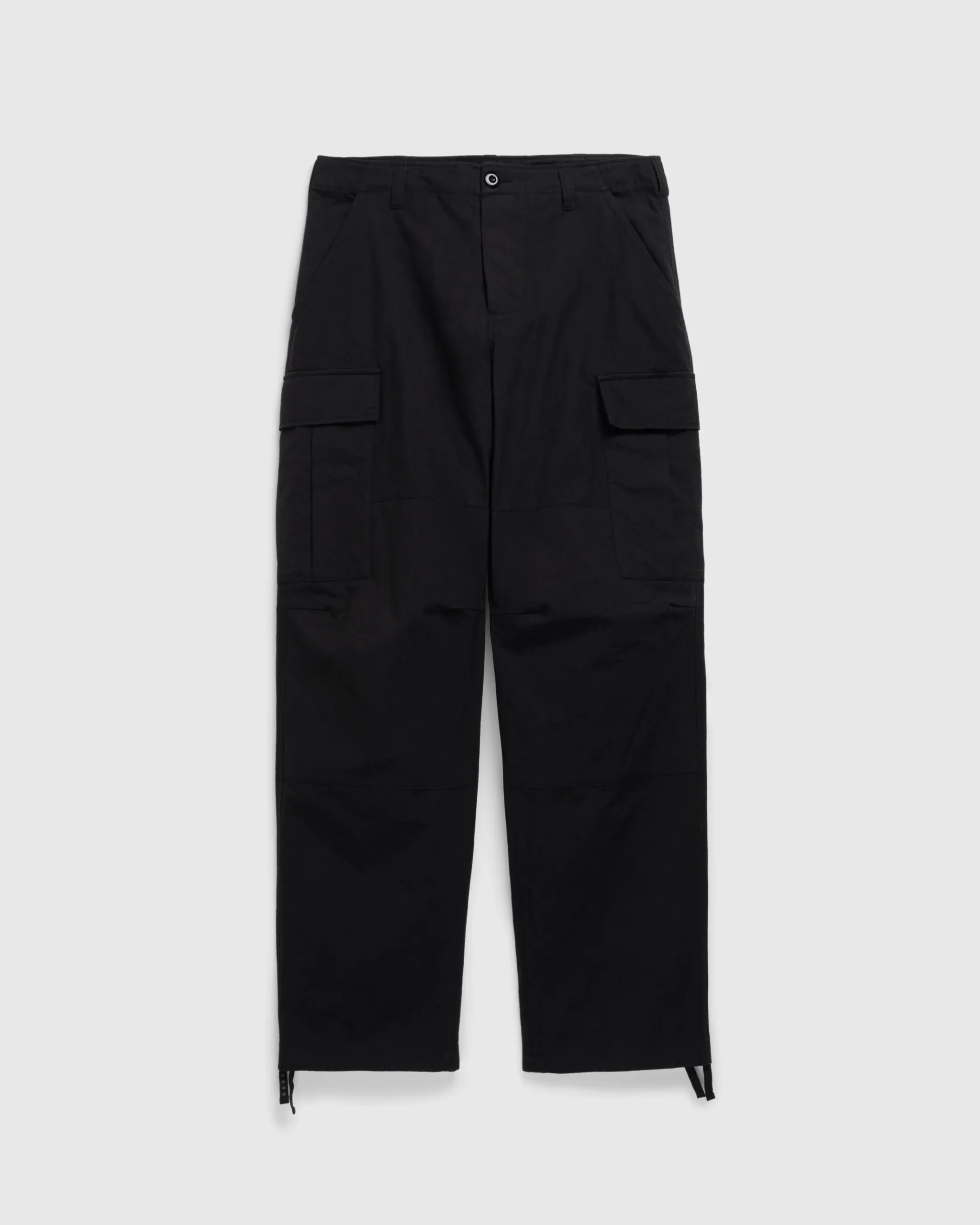 Discount Highsnobiety HS05 Cotton Cargo Pants black