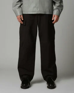 Discount Highsnobiety HS05 Cotton Cargo Pants black