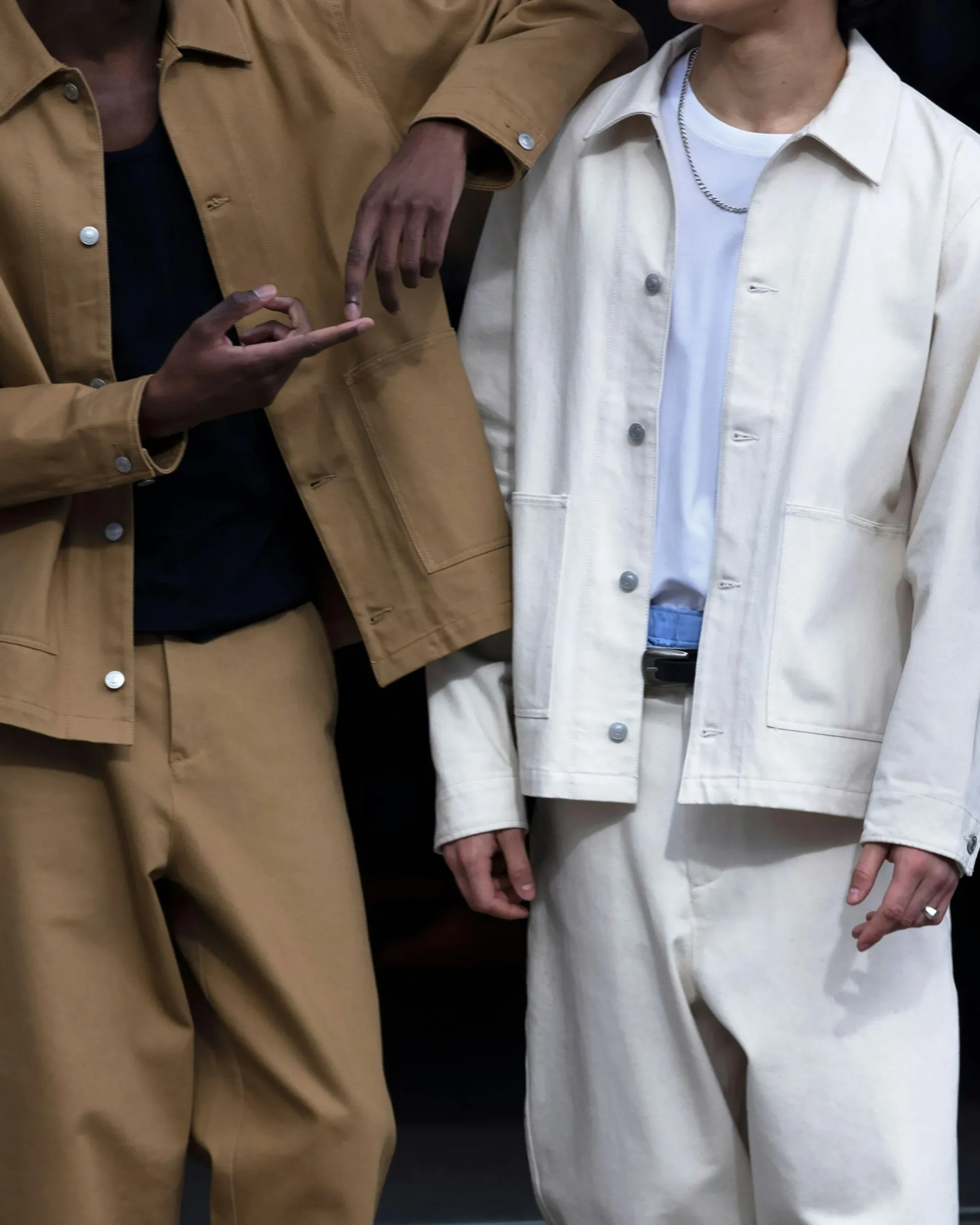 Discount Highsnobiety Cotton Drill Chore Jacket natural