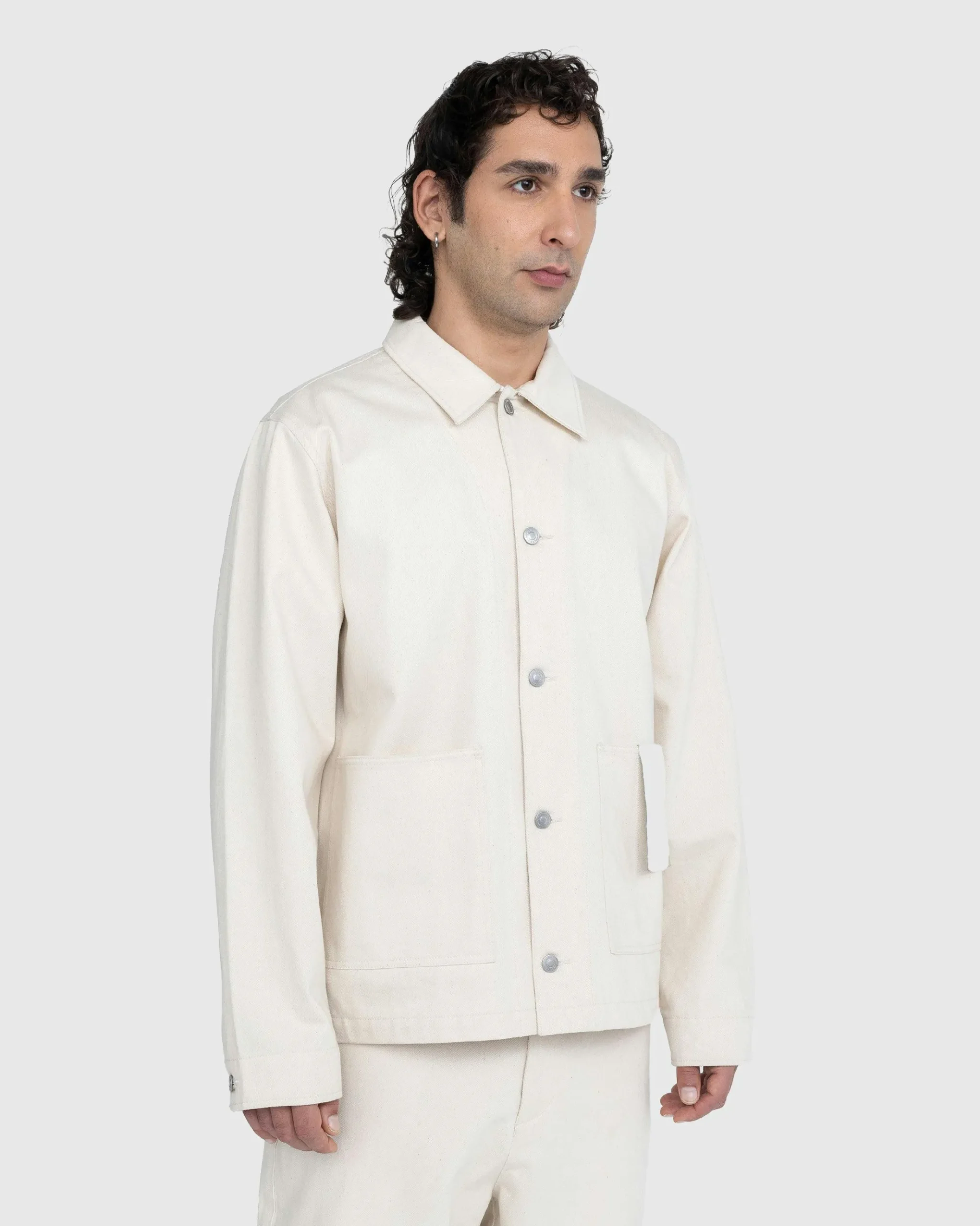 Discount Highsnobiety Cotton Drill Chore Jacket natural