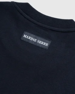 Outlet Marine Serre Cotton Jersey Loose Fit T-Shirt black