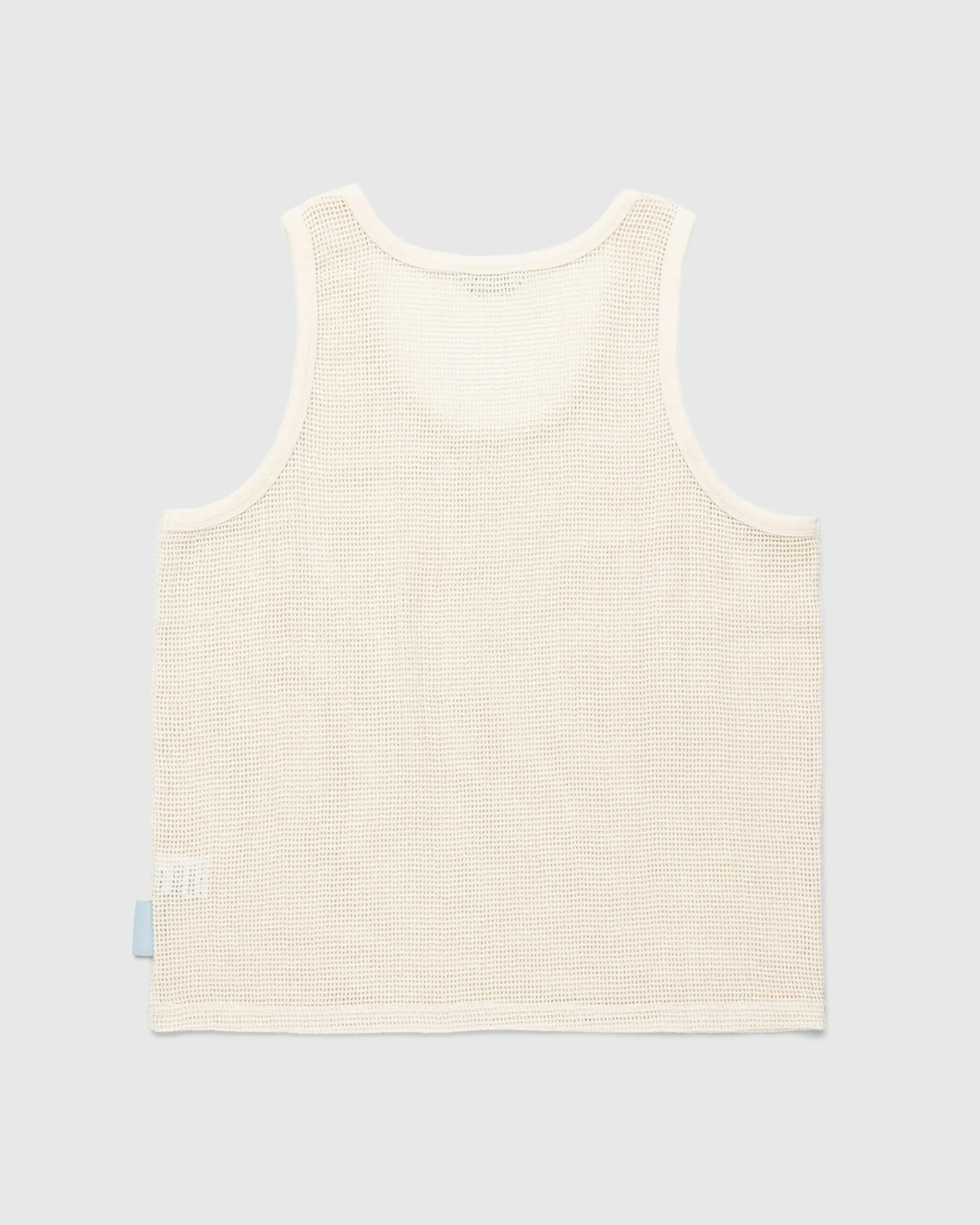 Cheap Highsnobiety Cotton Mesh Knit Tank Top eggshell