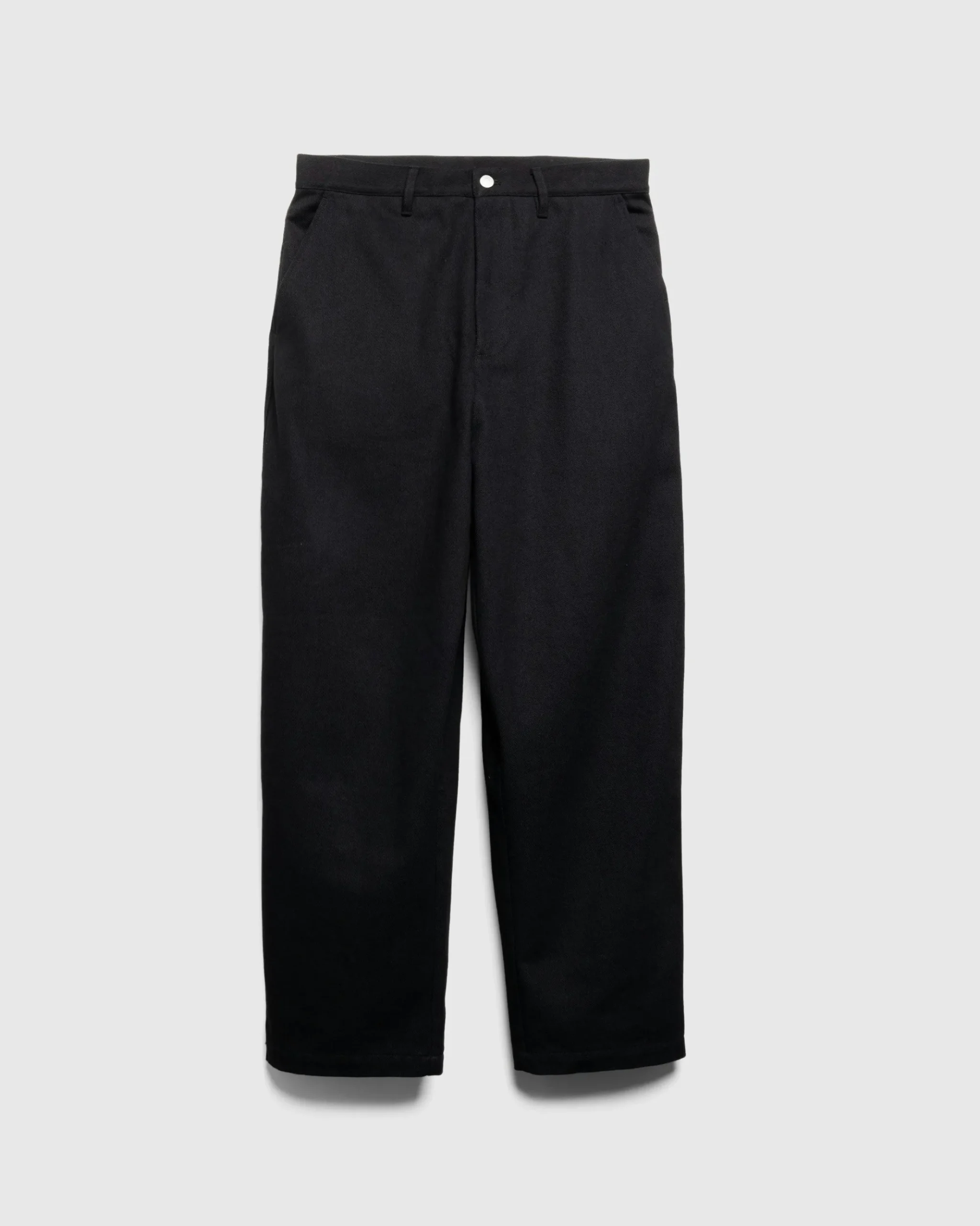 New Highsnobiety HS05 Cotton Pleated Trouser black