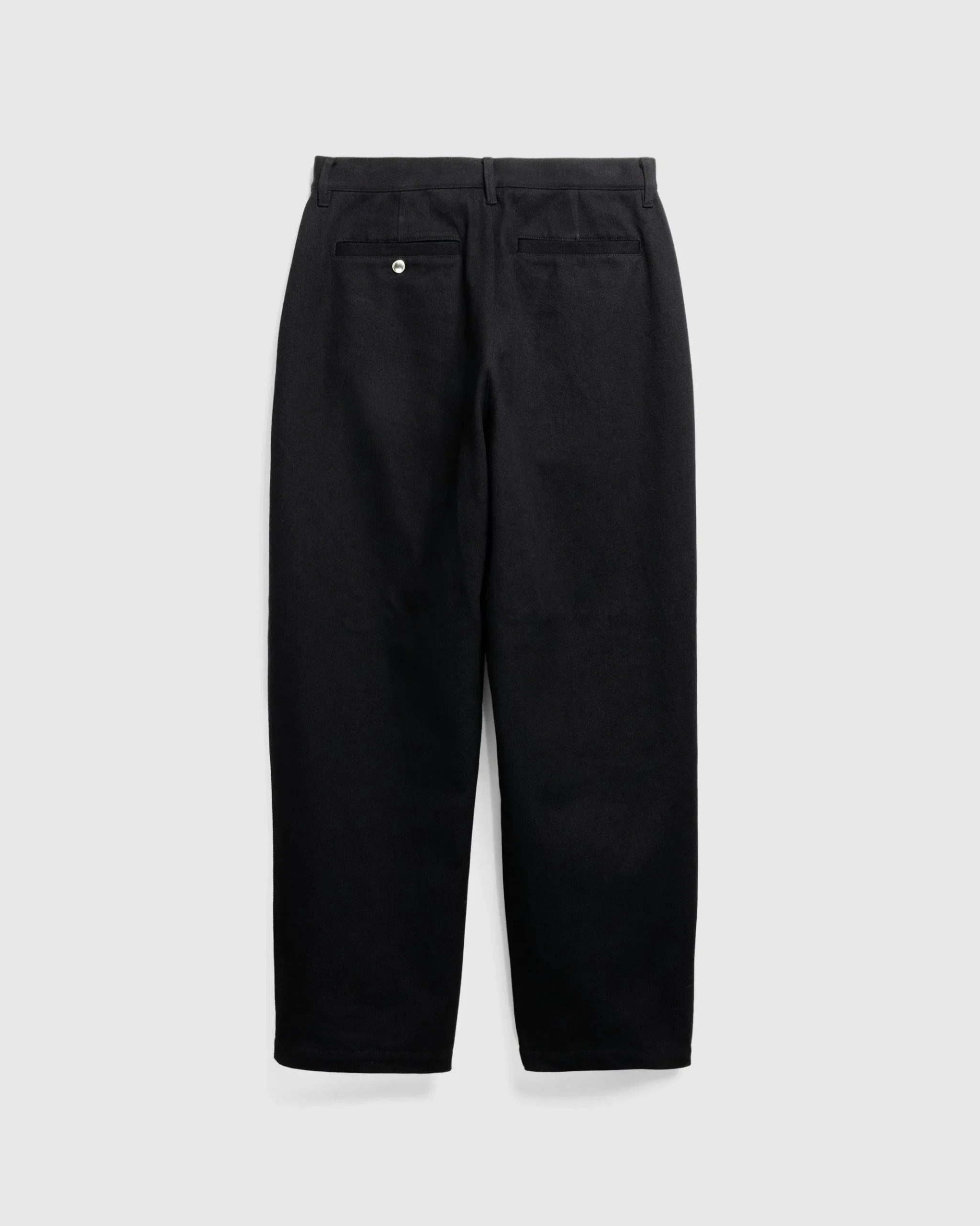 New Highsnobiety HS05 Cotton Pleated Trouser black