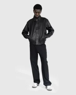 New Highsnobiety HS05 Cotton Pleated Trouser black