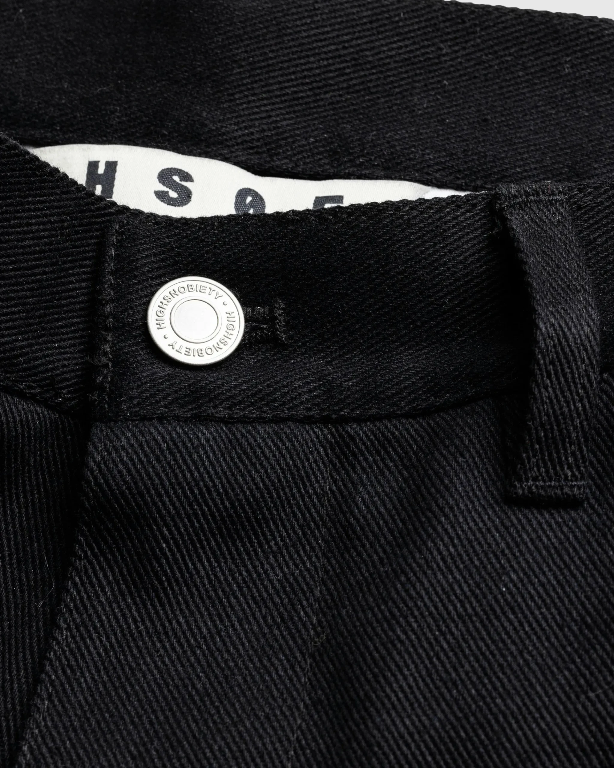 New Highsnobiety HS05 Cotton Pleated Trouser black