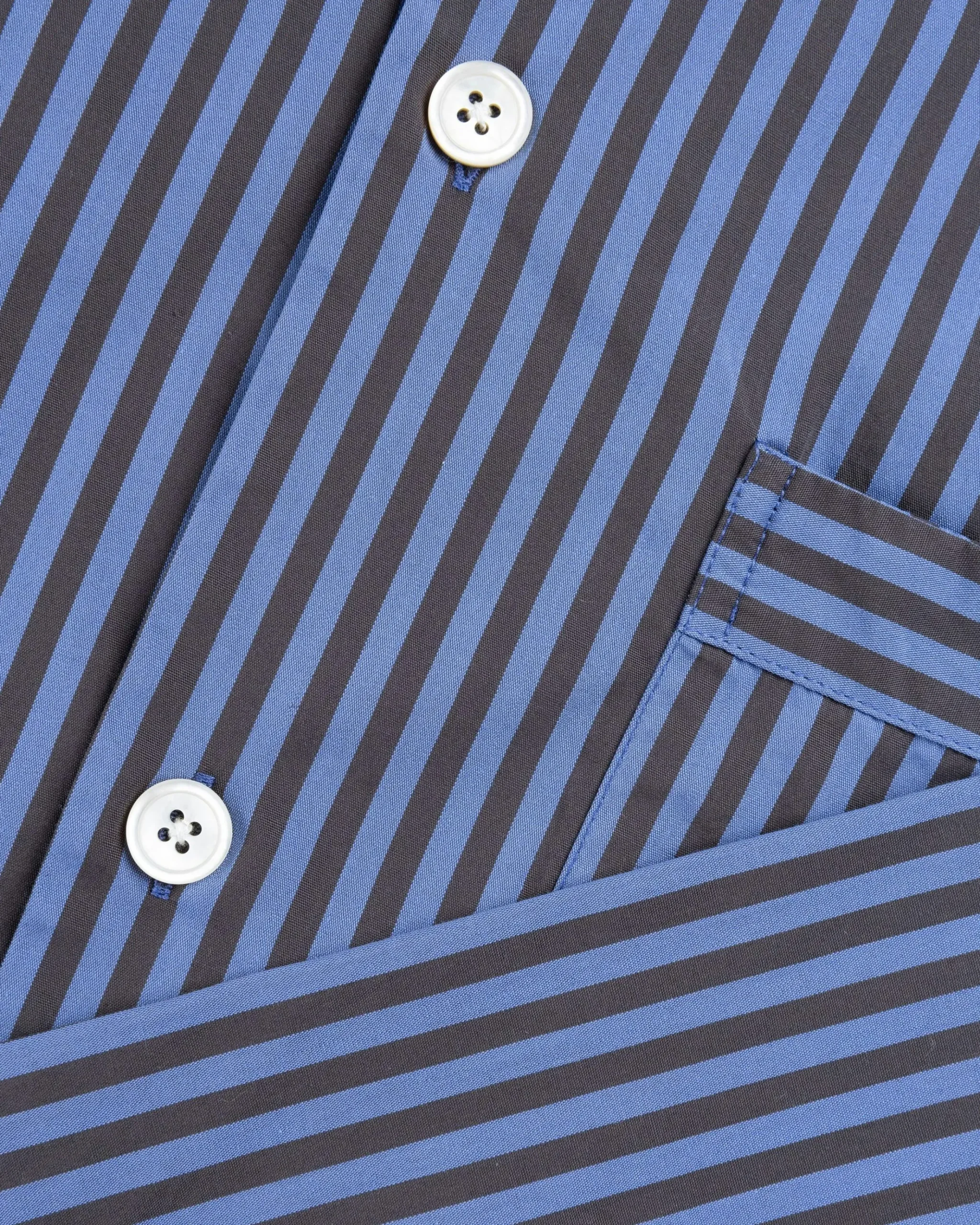 Fashion Tekla Cotton Poplin Pyjamas Shirt Stripes verneuil