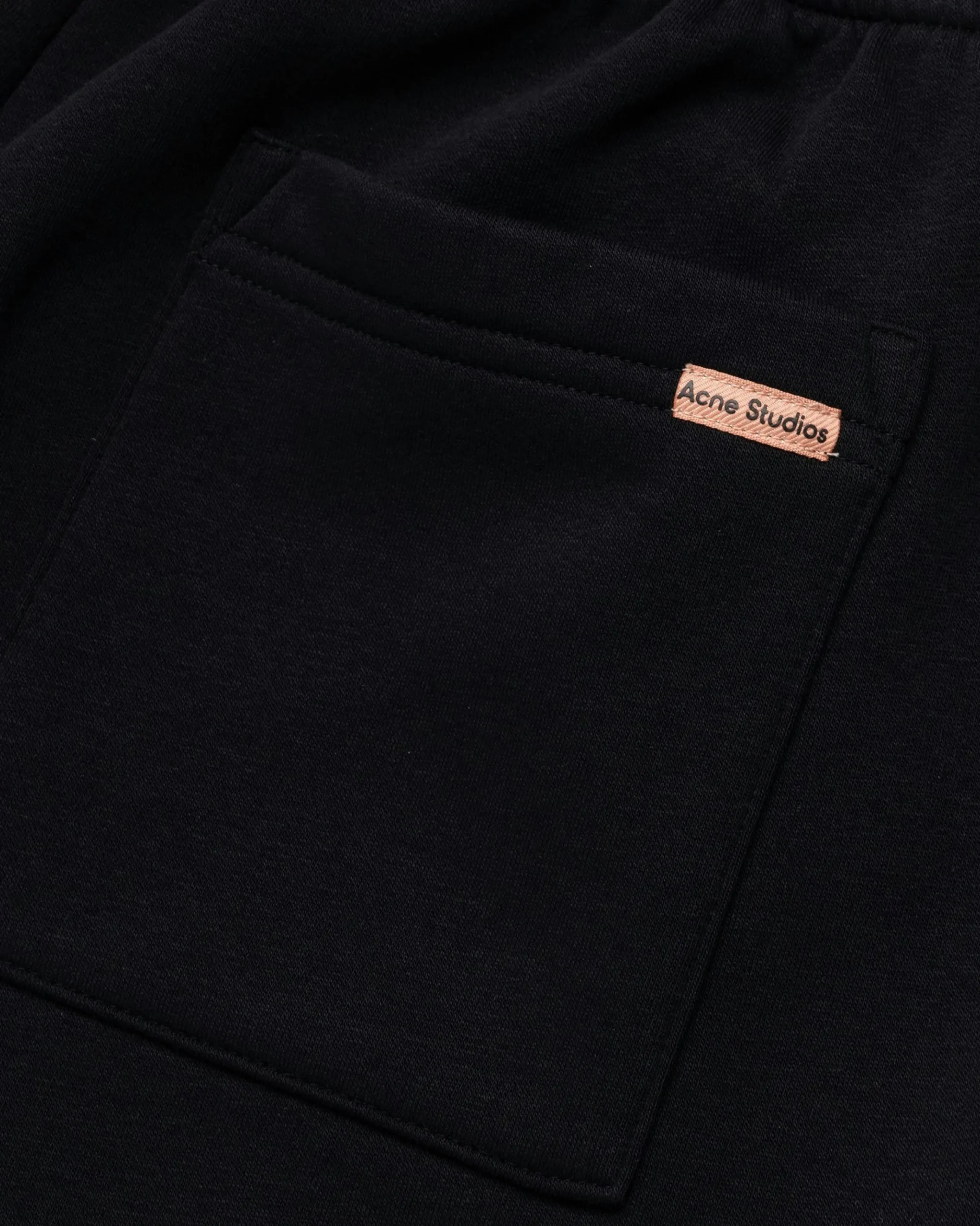 Hot Acne Studios Cotton Sweatpants black