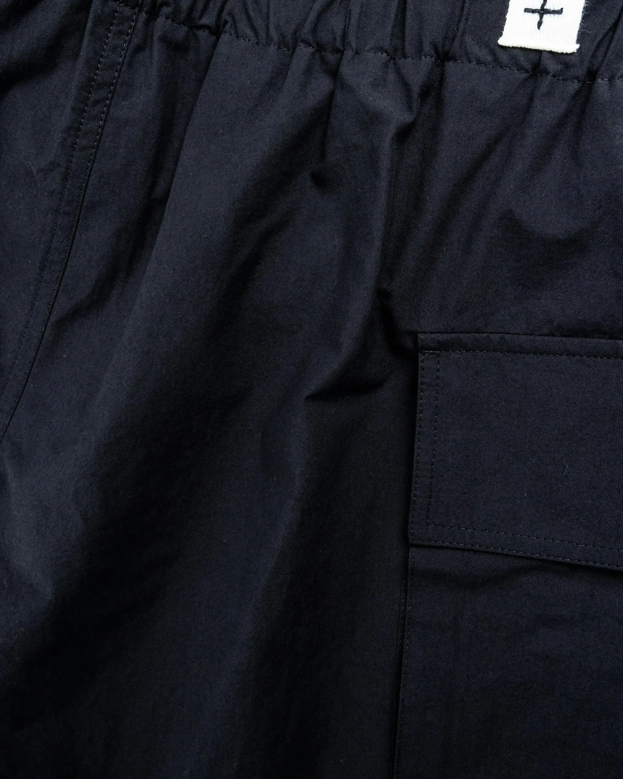 Shop Jil Sander Cotton Trouser Short black
