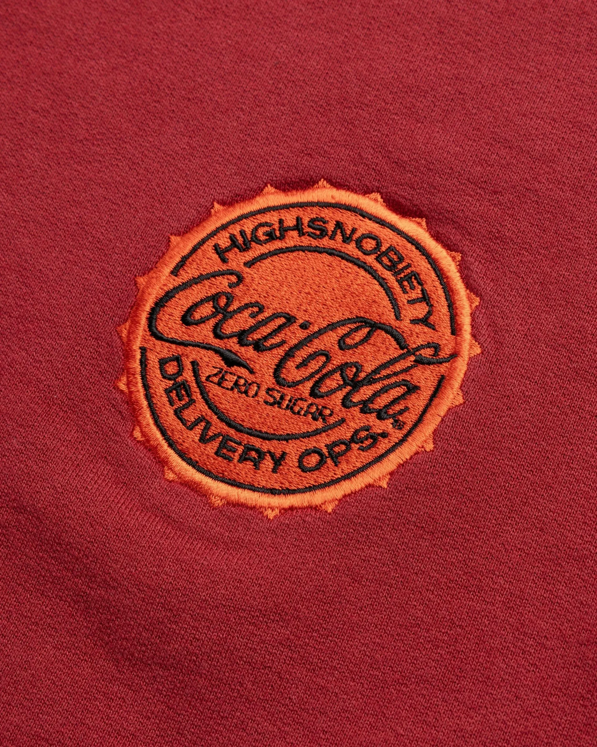 Flash Sale Highsnobiety Crewneck Burgundy red