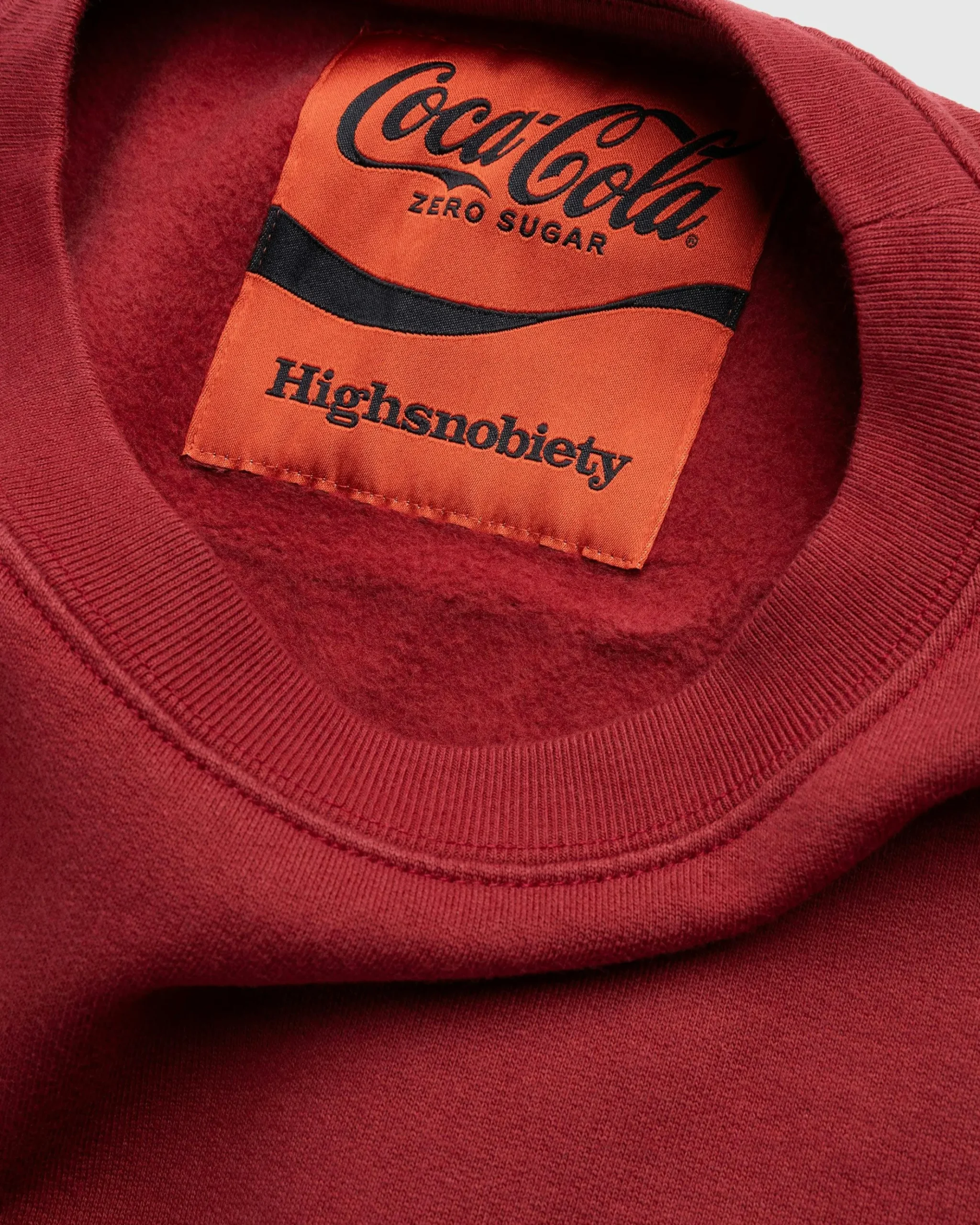 Flash Sale Highsnobiety Crewneck Burgundy red