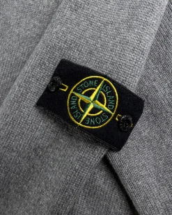 Shop Stone Island Crewneck Sweater Melange Grey melangegrey