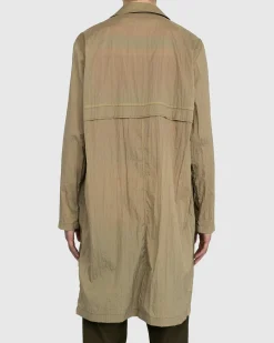 Sale Highsnobiety Crinkle Nylon Mac camel