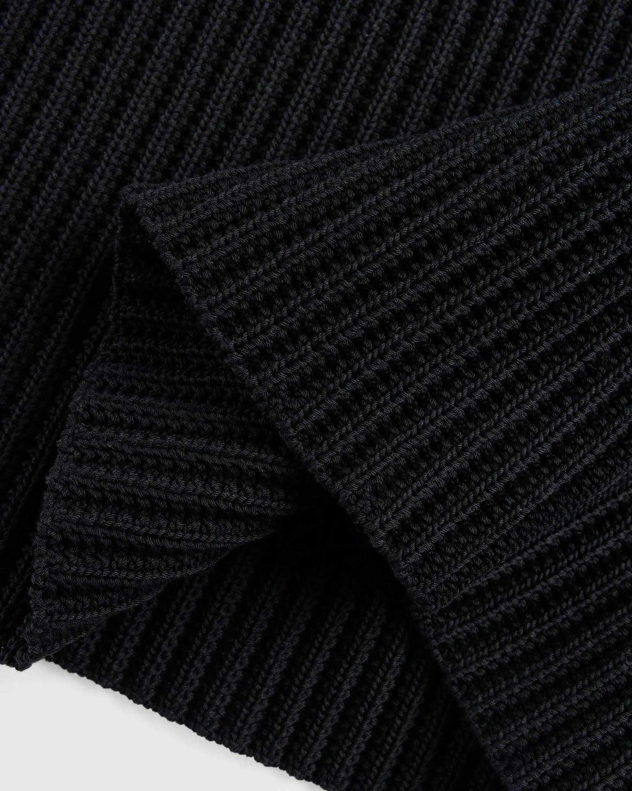 Shop Martine Rose Crochet Vest black