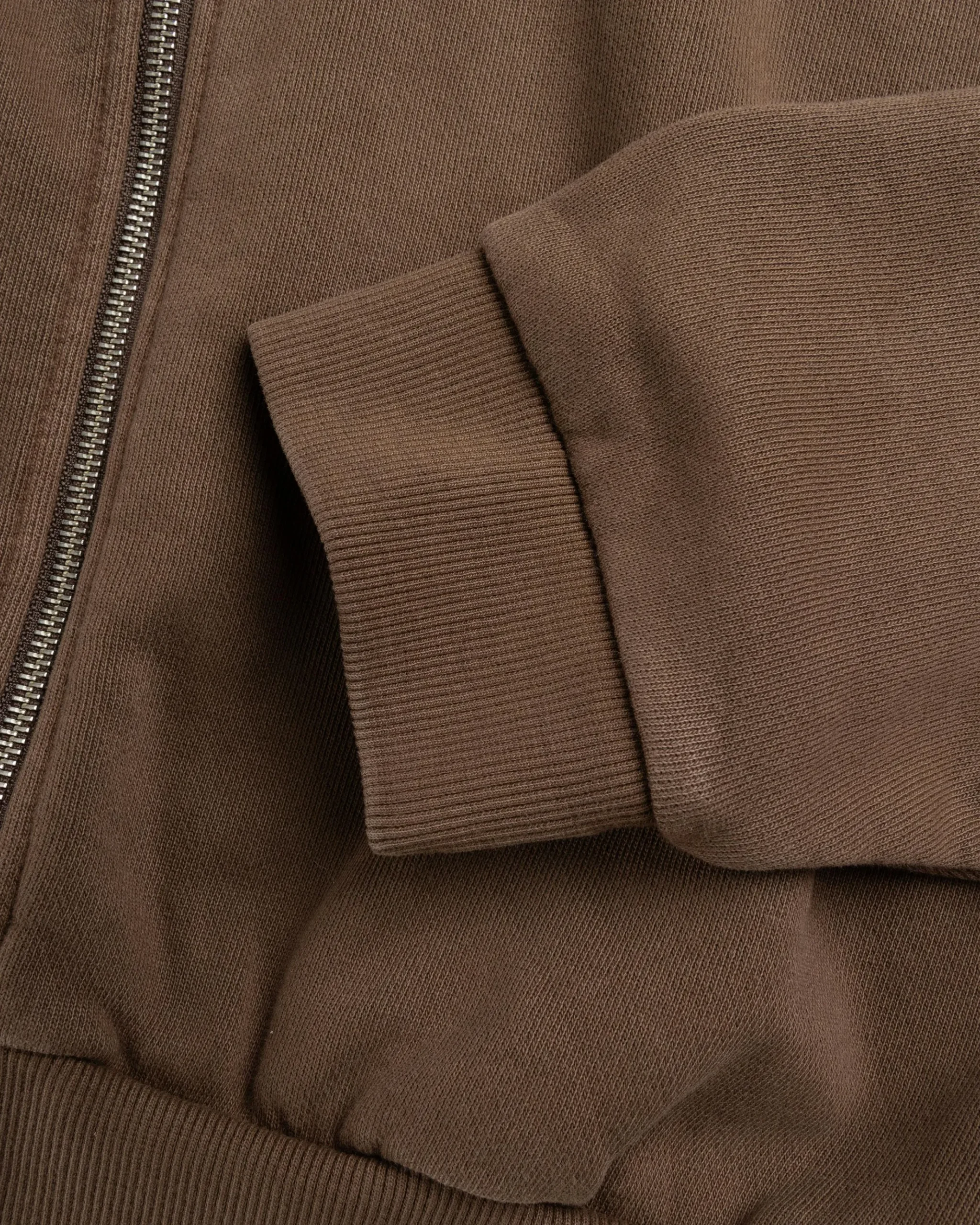 New Entire Studios Cropped Full Zip brunette