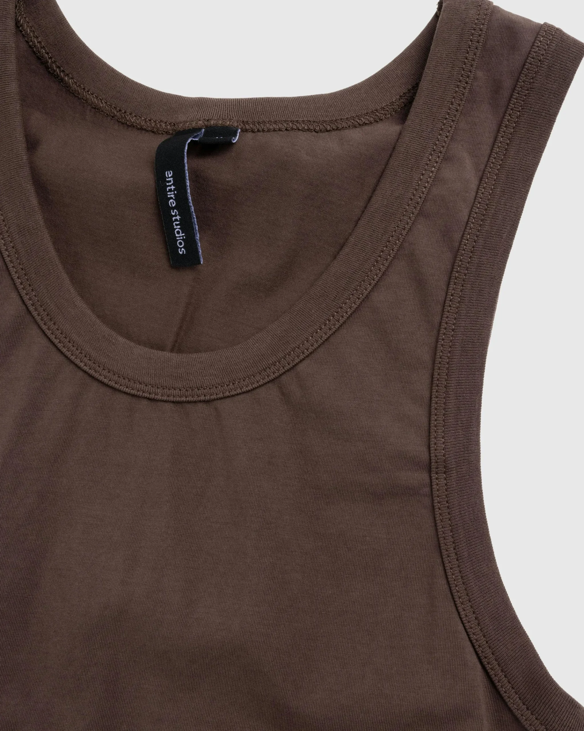 New Entire Studios Cropped Tank brunette