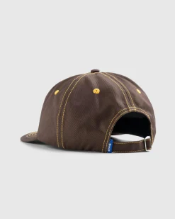 Best Awake NY Crown Logo 6-Panel Hat brown