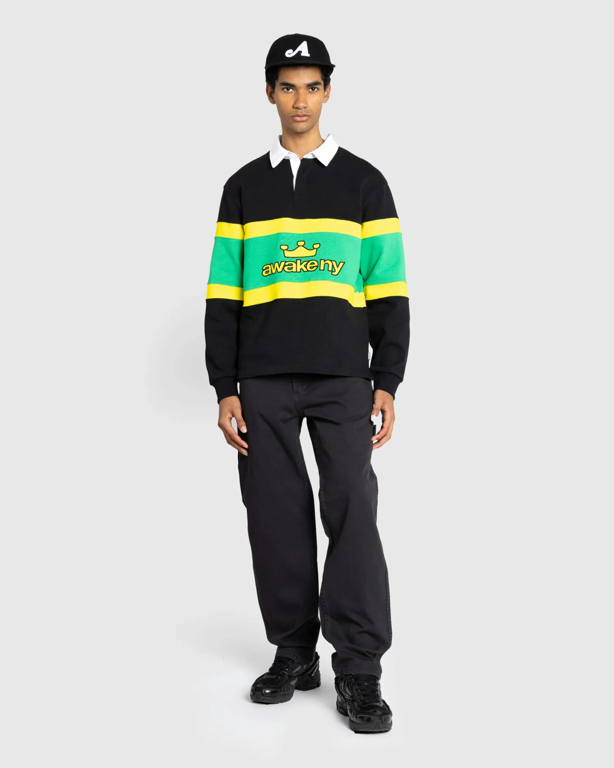 Online Awake NY Crown Logo Rugby black