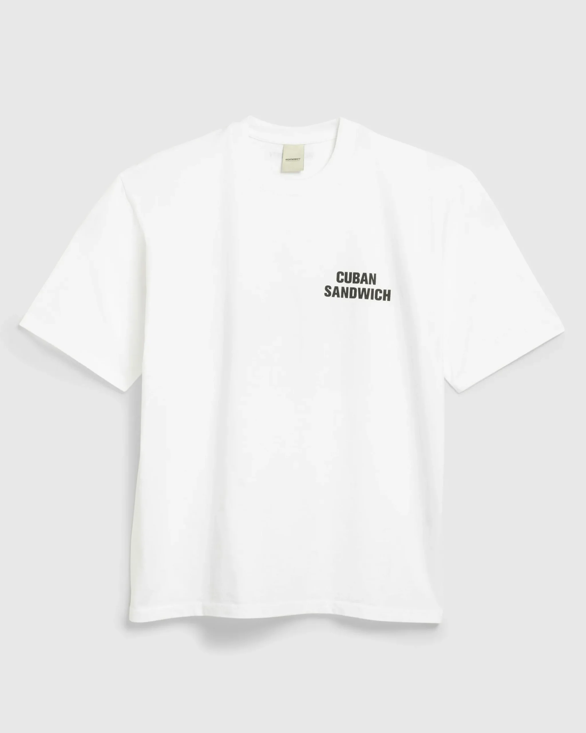 Best Highsnobiety Cuban Sandwich T-Shirt white