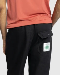 Discount Rayon Vert Cyber Racoon Pants Golgotha Black golgothablack