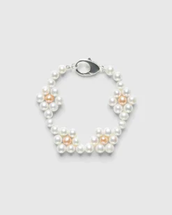 Outlet Hatton Labs Daisy Pearl Bracelet white