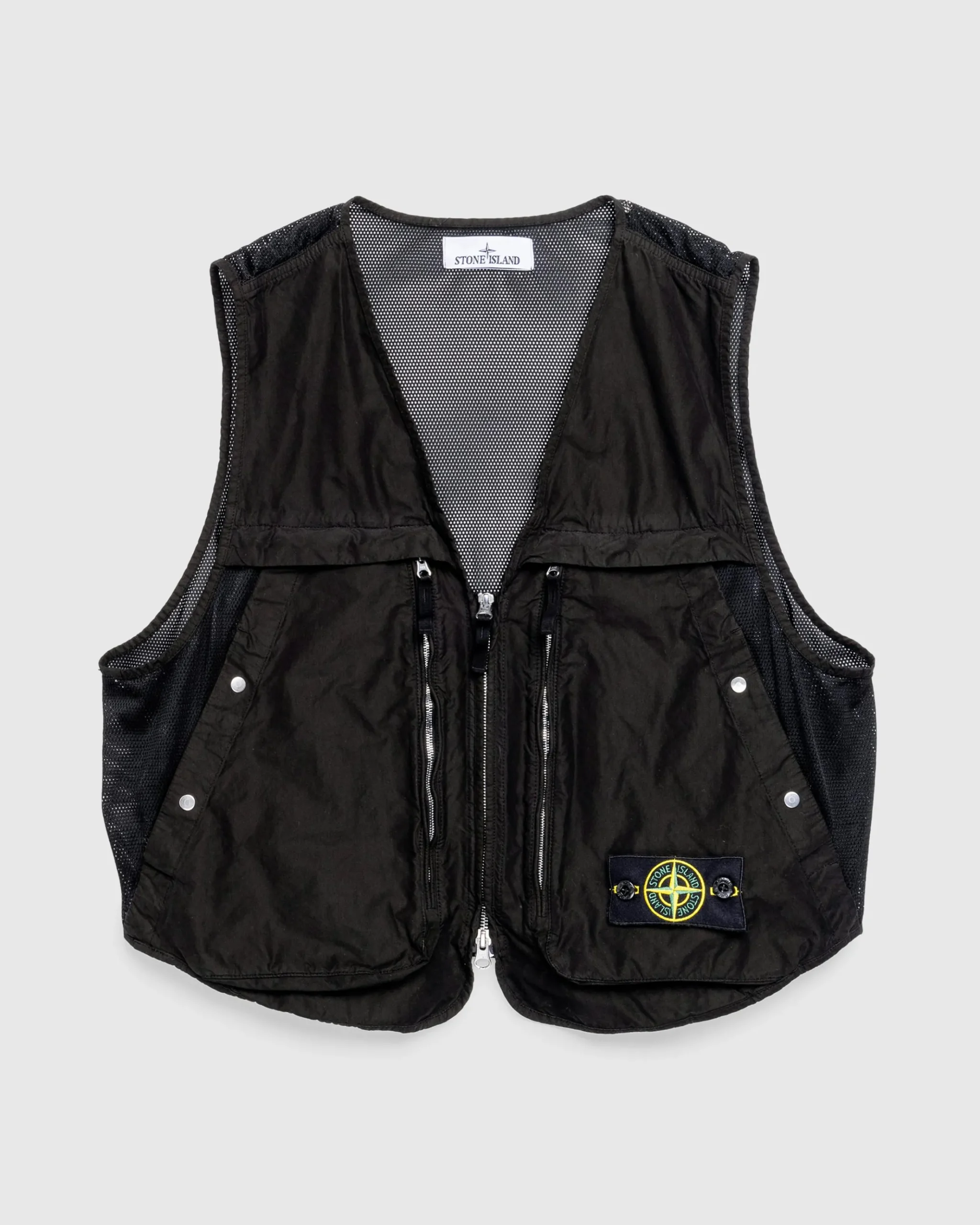 New Stone Island David Light-TC Vest black